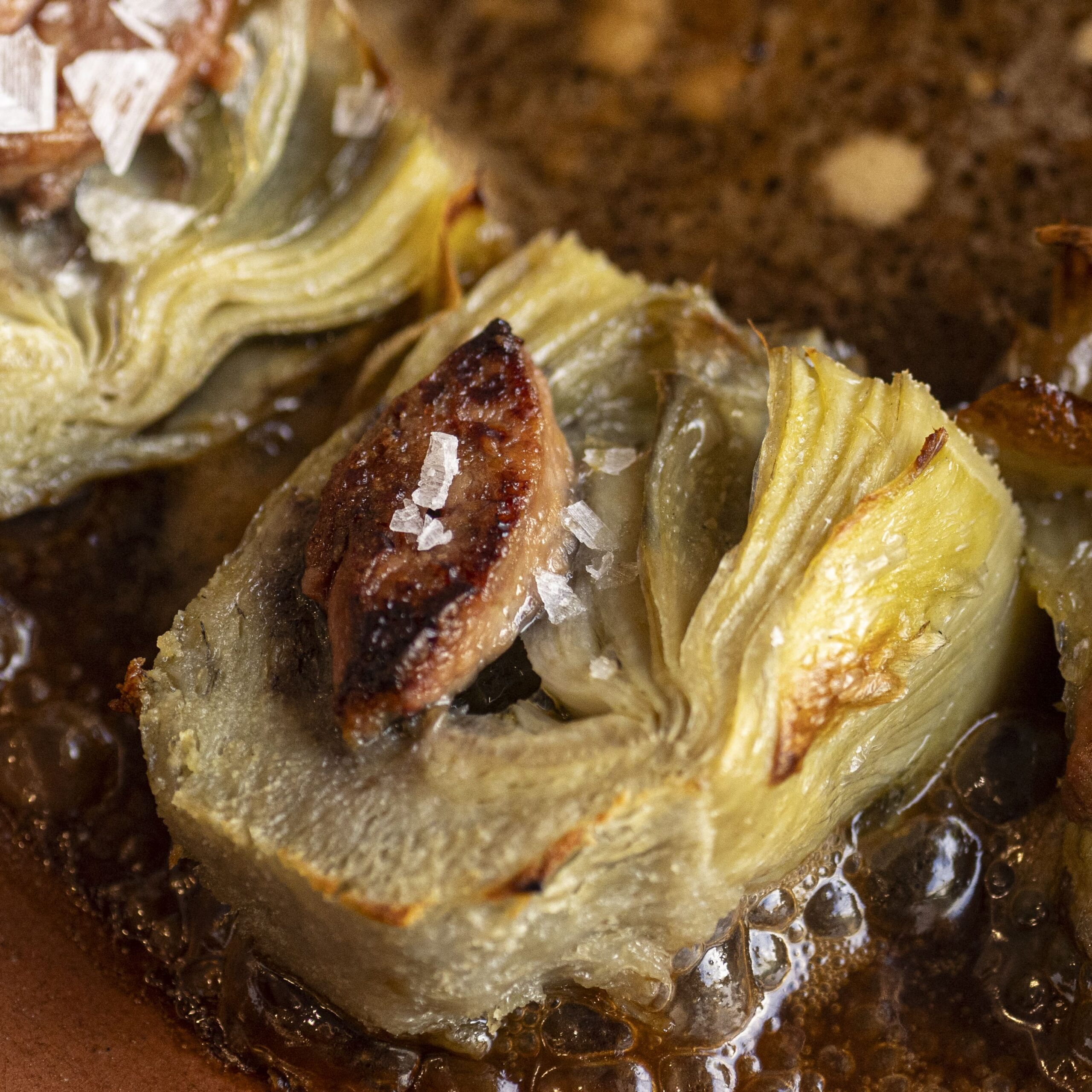 Alcachofas con jamón